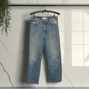 MOTHER Light Blue Denim Jeans